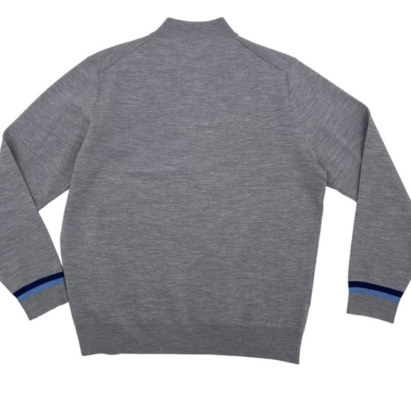 G4 G/Fore Mens Size XL Merino Wool blend Golf Pullover Sweater gray New - Picture 7 of 11